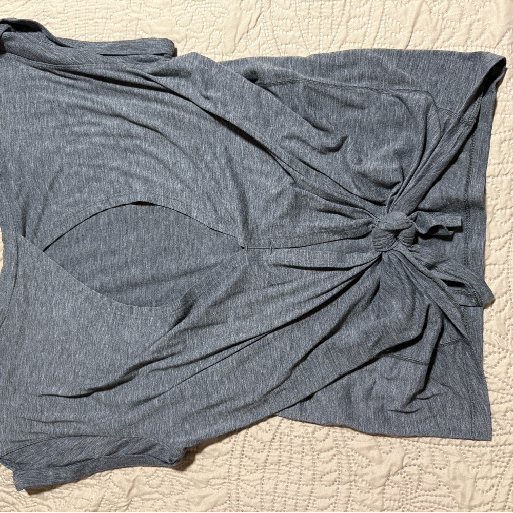 Gray Knotted Top lululemon
